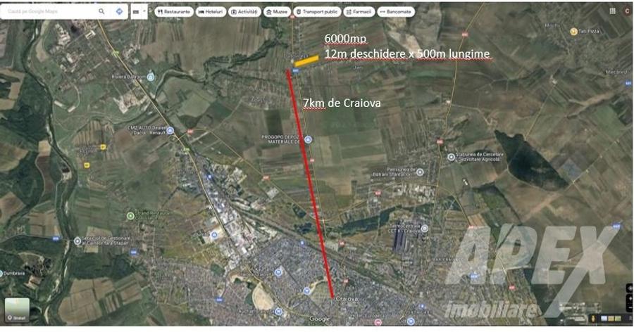 Teren 6000 m.p. Oportunitate investitie | Comision 0% | Simnicu de Sus- Craiova - 1