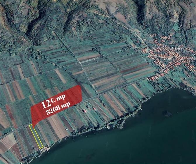 Macesti jud. CS - Teren extravilan de vanzare - la doar 26 metri de Dunare - 2