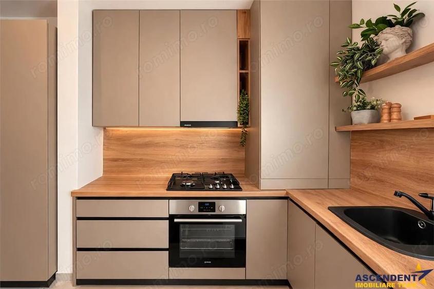 Rezidenta mobilata,utilata,tip studio,terasa, boxa,loc parcare,Tractorul,Brasov - 11