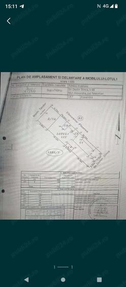 Casa de vanzare + teren 743mp ! Alexandria! - 1