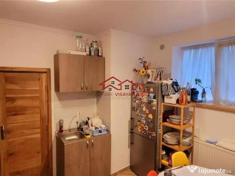 Apartament spatios la casa cu gradina,Cisnadie,comision 0 - 3