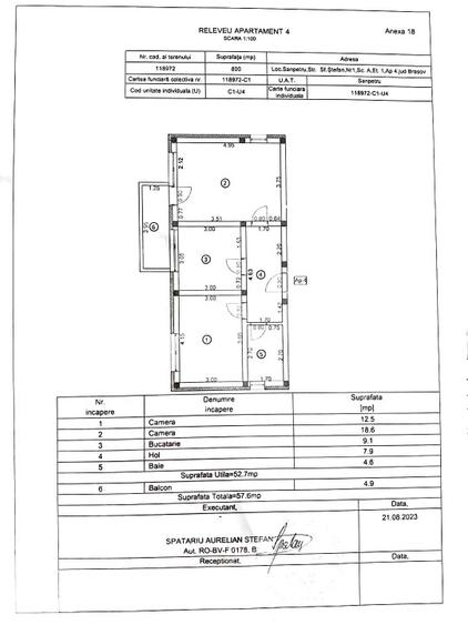 Apartament cu 2 camere de vanzare - 10
