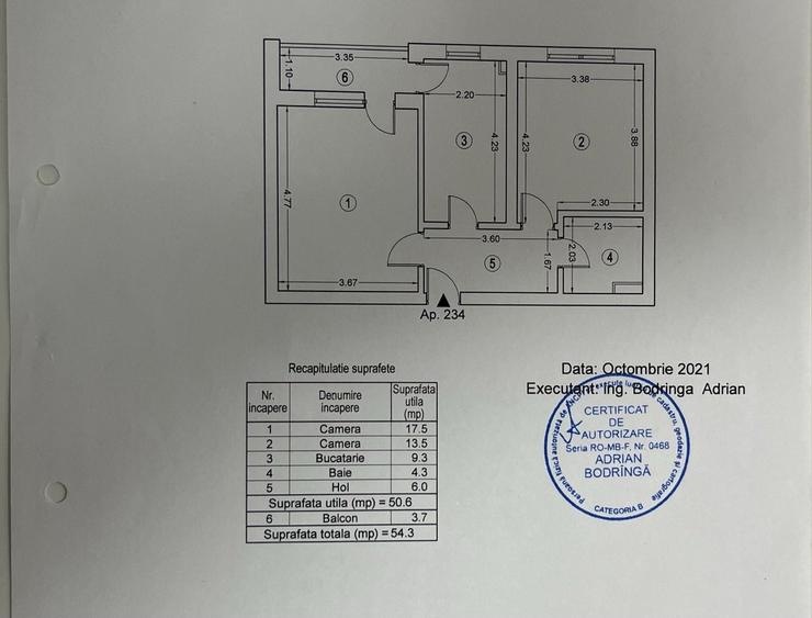 Vanzare apartament 2 camere Exigen Plaza - 8