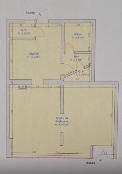 Spatiu comercial de inchiriat, 70mp, Iosia - 3