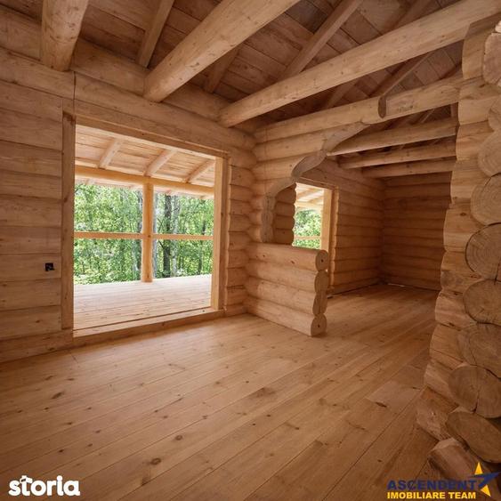 3.000mp de incantare montana cu cabana din lemn masiv, Zarnesti Tohani - 7