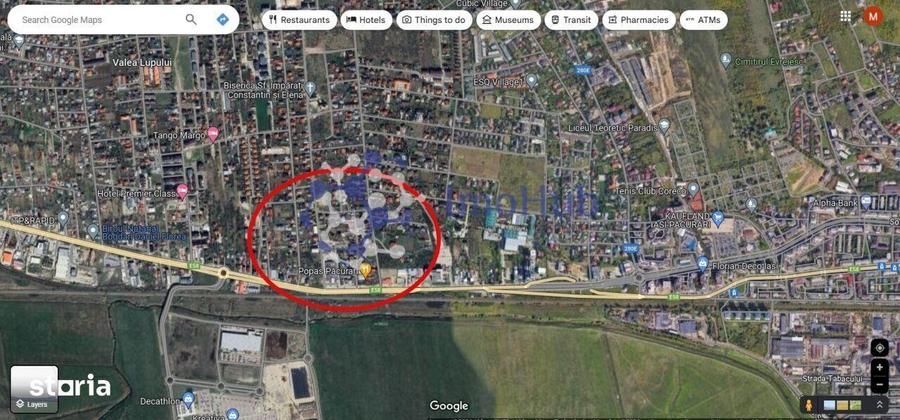 Teren Valea Lupului 1018mp - Autoriza?ie cladire D+P+2, 1171 mp - 4