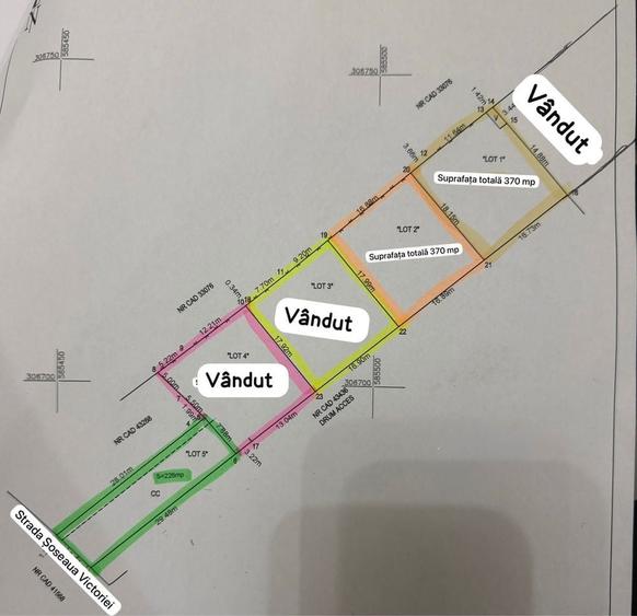 Teren de casa in Adunatii Copaceni la DN5A Sos.Victoriei lg Bucuresti - 3