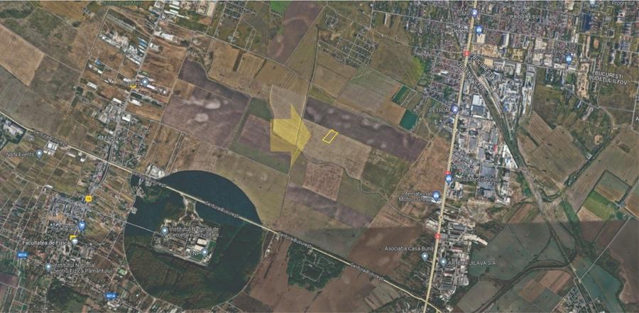 Vanzare teren 11507 mp Magurele - 2