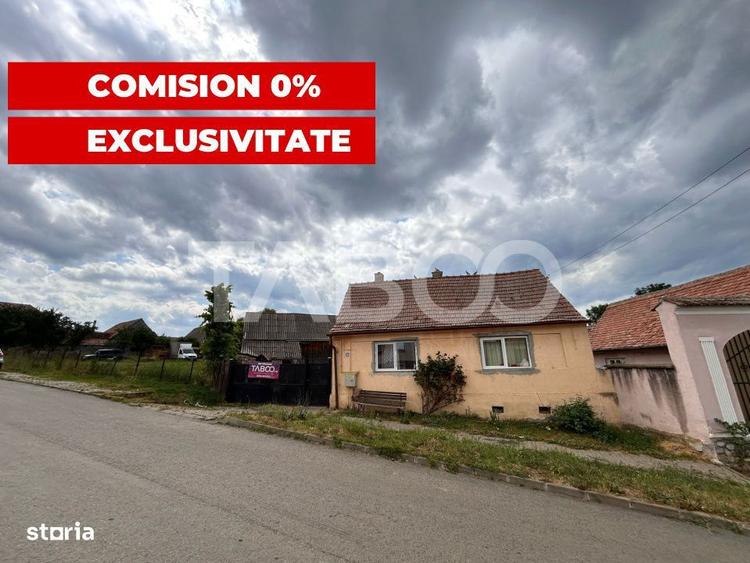 Casă cu 2 camere cu Teren 60 Mp în Șura Mică
