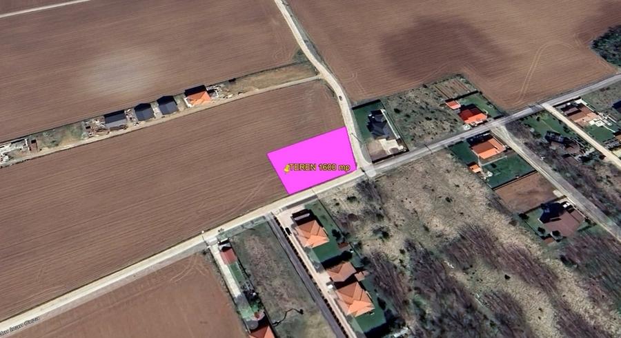 Teren de 1600 mp, în Ciofliceni