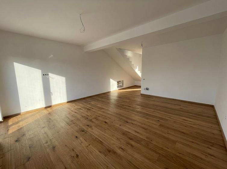 Casa individuala cuplata cu mansarda locuibila, 4 camere, STB - 11
