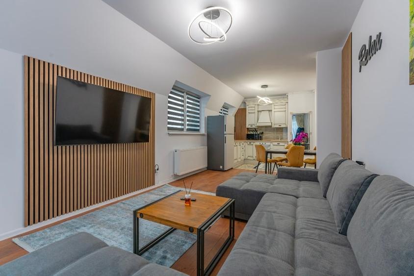 Penthouse cu terasă panoramică în Râșnov - 7