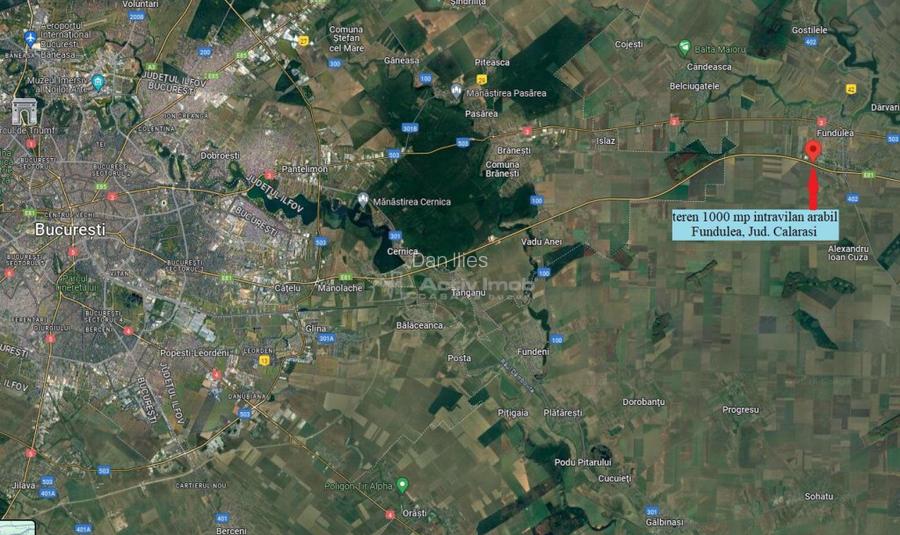 Front la Autostrada Soarelui, pretabil panou publicitar, hal