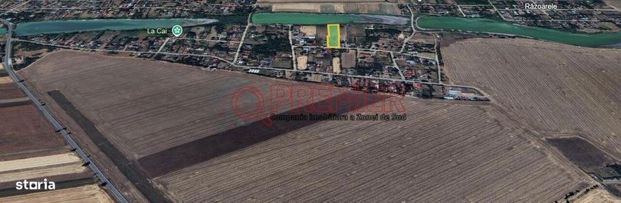 Teren intravilan 6230 mp Ileana,Calarasi | Deschidere la lac | - 1