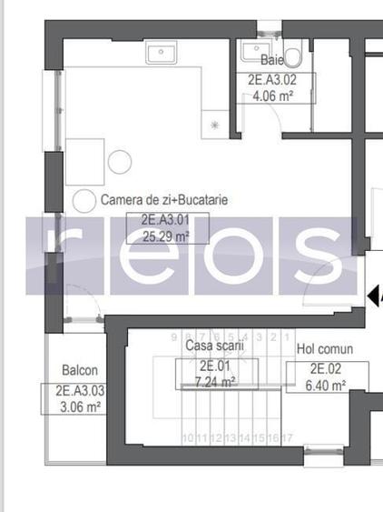 VANZARE GARSONIERA | ETAJ 2 | ZONA PALLADY - 1