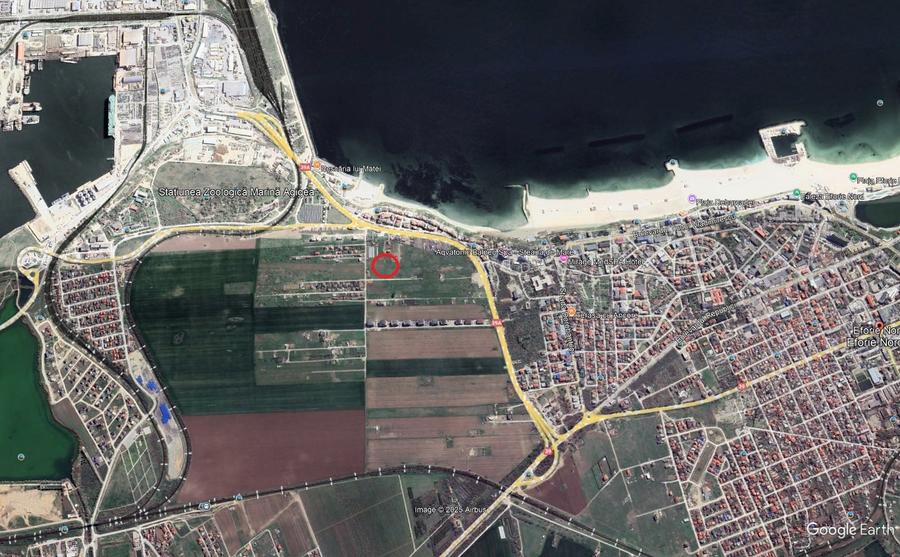 Teren de vanzare Agigea zona Golful Pescarului - 1