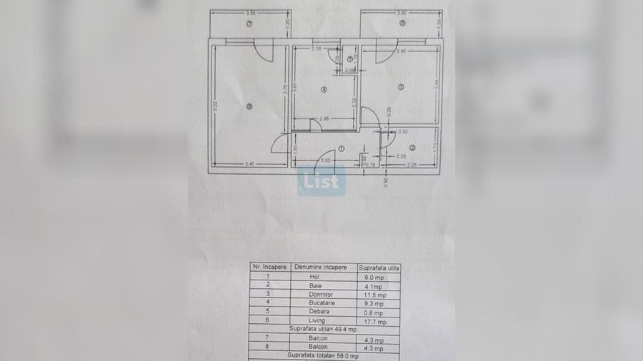 Apartament 2 camere + 2 terase - 8