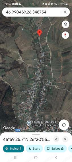 Teren de 2000 mp, în Gârcina