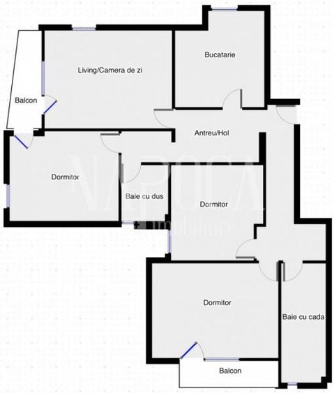 Apartament 4 camere de vanzare in Centru, Cluj Napoca - 11