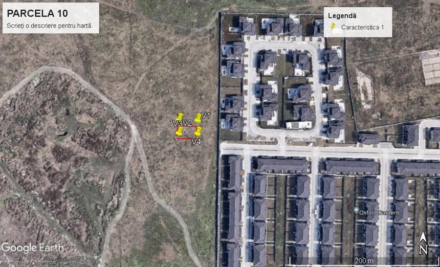 Pipera, Teren 1000  mp langa padure si Oxford Gardens - 4