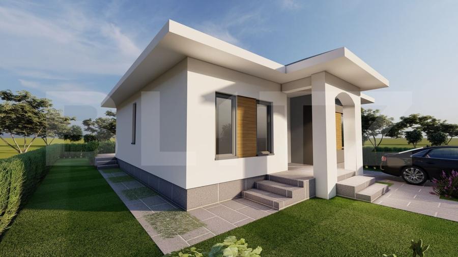 Casa parter, 300 mp teren, zona Damila - 5