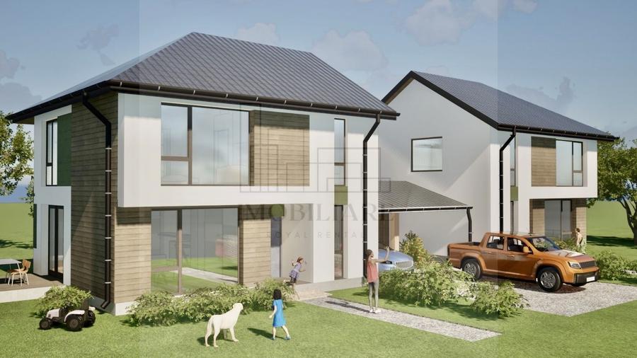 Casă cu 400 mp teren în Chinteni – ideală pentru familie, construcție 2025 - 1