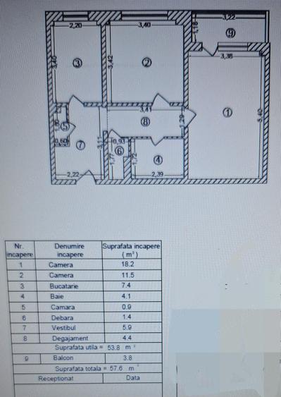 PROPRIETAR 2 Camere Decomandat | Nicolae Licare? IOR | Bloc 1978 Anvelopat - 2
