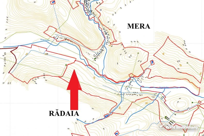 Teren intravilan in Mera cu acces la D.N.1F - 4