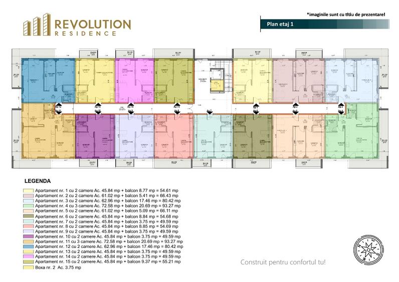 COMISION 0% - Apartamente 2 camere - Margeanului 1B-A1, Baia Mare - 6