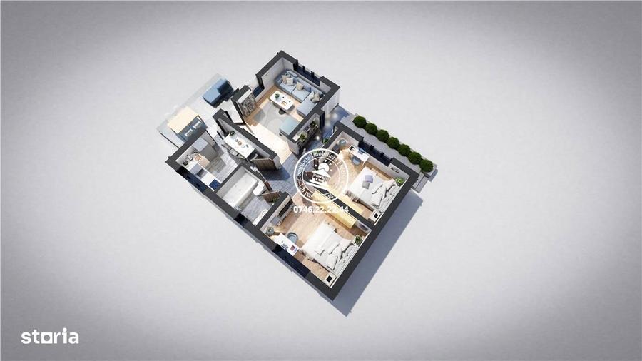 Casa cu 3 camere, 400mp, de vanzare in Miroslava-Ciurbesti. Comision 0 - 4