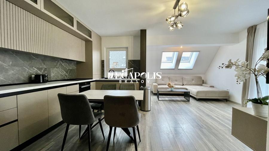 Prnthouse 3 camere | Scară interioară  | 2 balcoane - 1