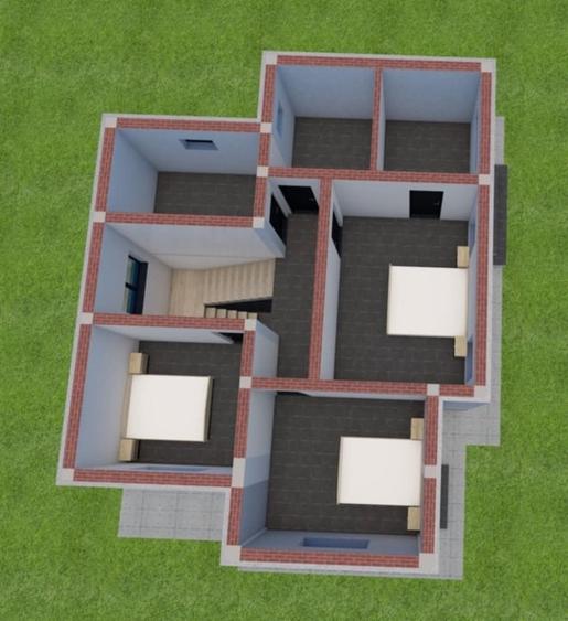 Casa P+1 zona Damila, teren 307mp - 4