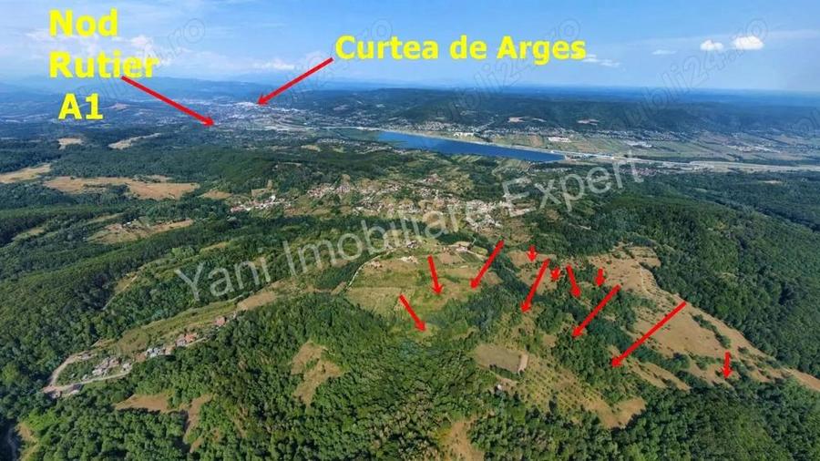 Teren de vanzare in comuna Baicule?ti, sat Valea lui Enache, jude? Arge?. - 8