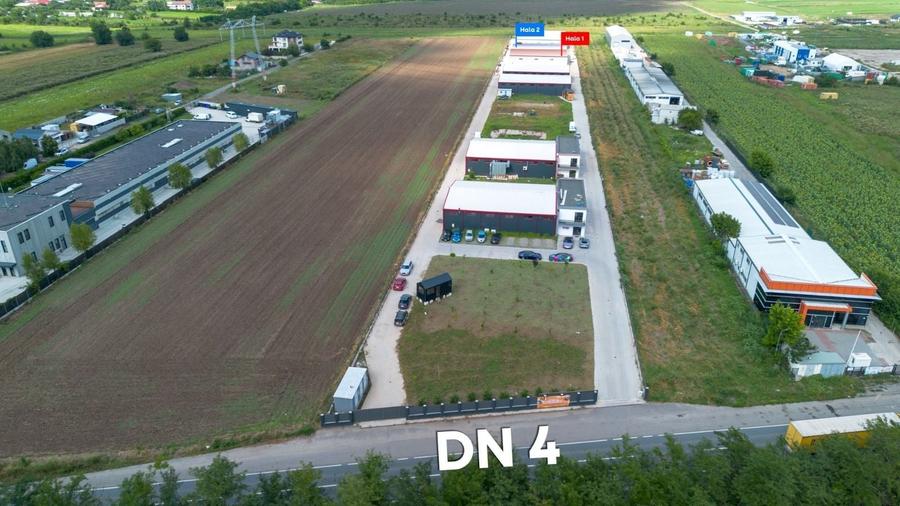 Spațiu industrial, de 550.59997558594 mp, în Frumușani