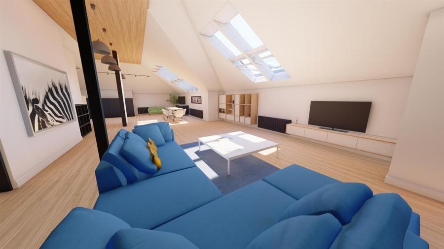 Penthouse, etaj1, 200 mp, MOBILAT SI UTILAT DE LUX, centru - 7