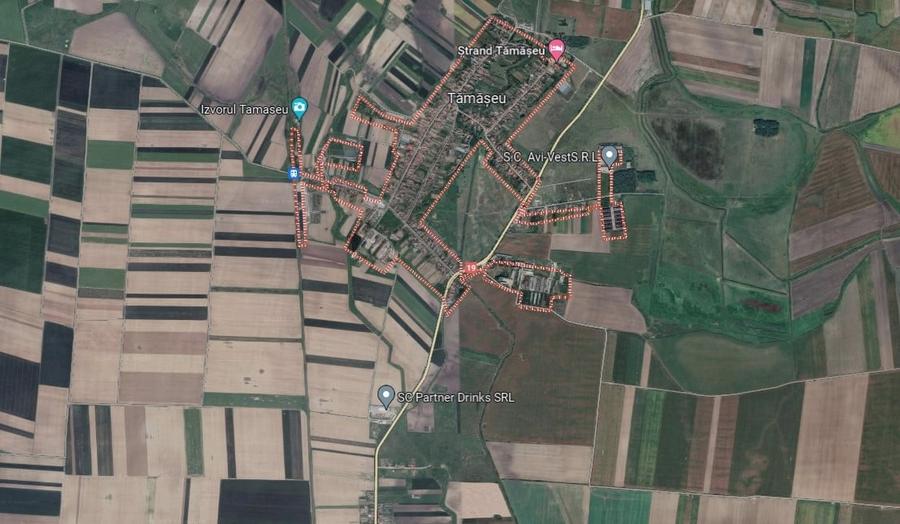 Teren intravilan de vanzare cu acces la drumul  DN19, Tamaseu, Bihor - 1