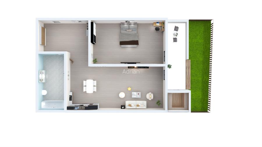 Apartament 2 camere, 43,6 mp + grădină 21 mp, lângă Lacul Binder