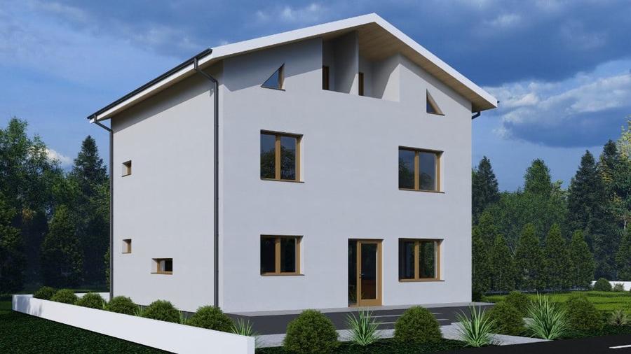 Casa Individuala Generoasa P+1E+M | Curte 750 mp | Domne?ti - Teghe? - 1