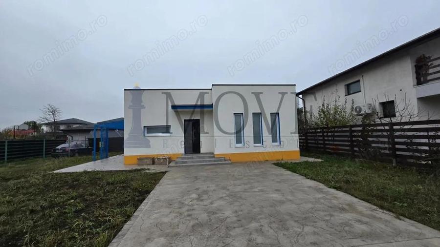 Casa mediteraneana cu 3 camere si curte generoasa- comuna Berceni - 10