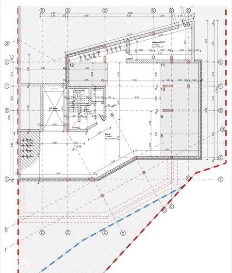 Teren pentru bloc, 1082 mp, HCL, Manastur - 4