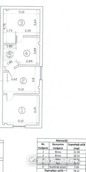 Spatiu de birouri de vanzare – zona premium Grigorescu - 5