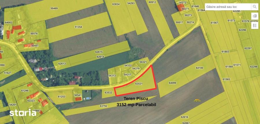 Teren de 3152 mp, în Ciolpani