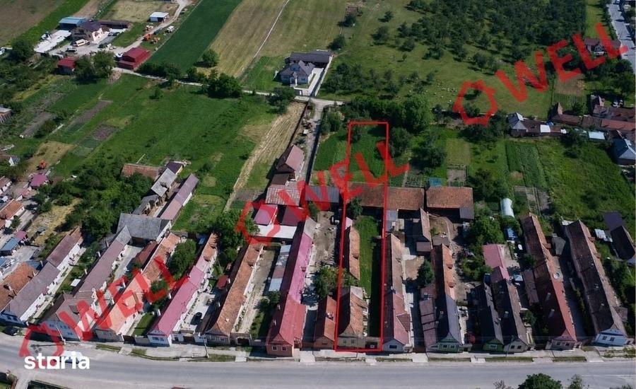 Casă cu 2 camere cu Teren 1685 Mp în Măieruș