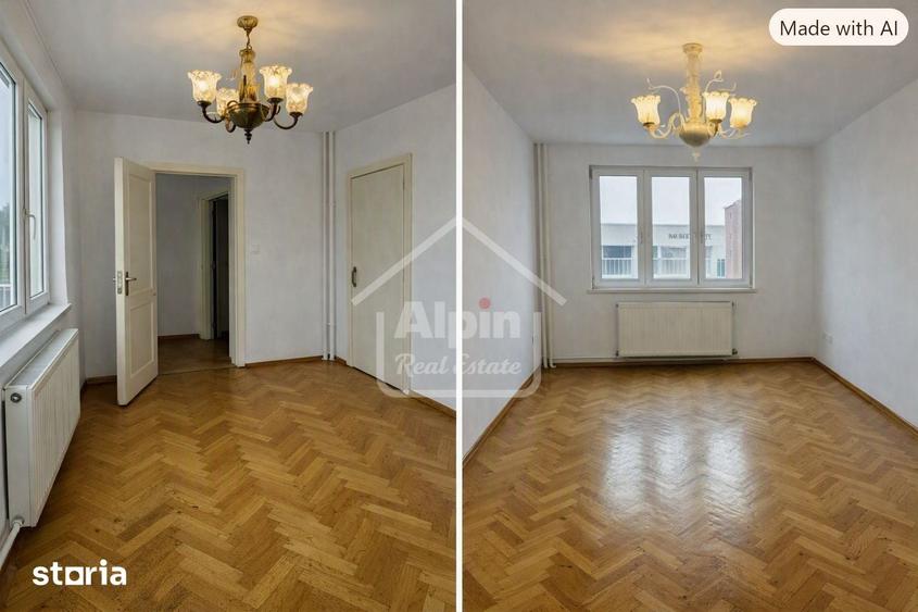 Apartament cu 3 camere în Astra