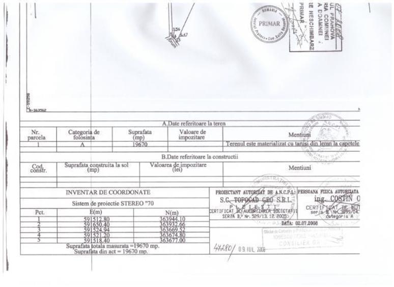 Vand teren 2 ha cu deschidere spre padure. - 7