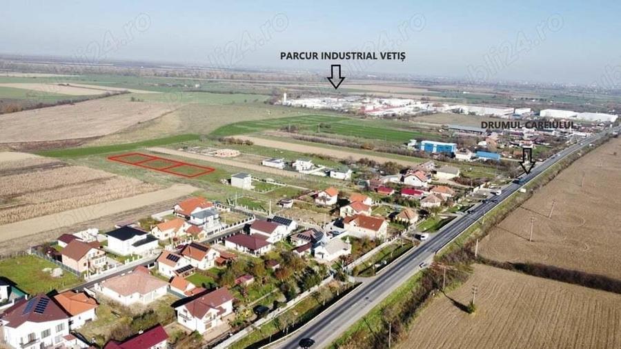 Teren intravilan 700 MP | Strada Careiului Nr. 87 | Loc. Vetis - 1