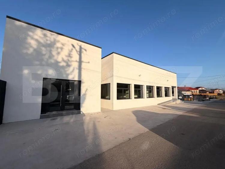 Spa?iu 245 mp cu 10 parcari, curte logistica ?i rampa marfa DN Raciu - 10