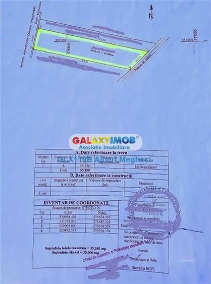 Vanzare teren 32000 mp Rudeni/Chitila deschidere 100 m centura Buc - 1