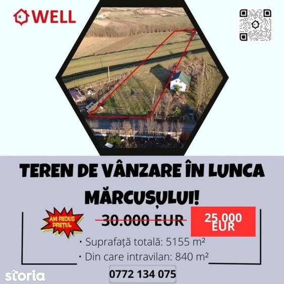 Teren de vanzare in Lunca Marcu?ului! - 5