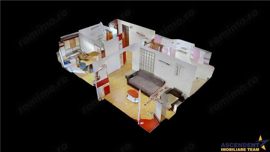 Pet friendly! 3D! Apartament 2 camere, decomandat, Noua, Brasov - 15